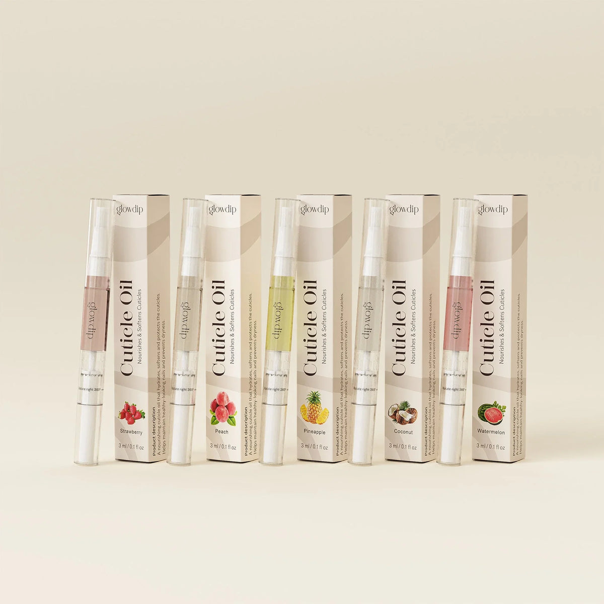 Stylos Huile à Cuticules — Les 5 Parfums