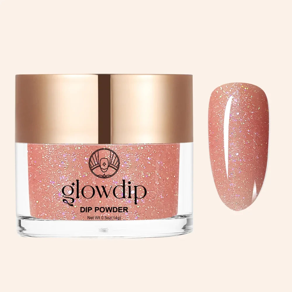Poudre de Trempage Rose Étincelle